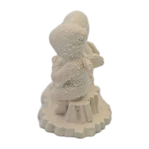 Vtg Snowbabies Dept. 56 This Will Cheer You Up Pewter Miniatures 7639-2 U311 - Picture 3 of 12